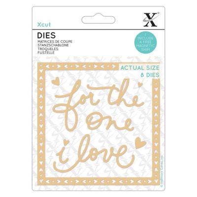 XCut Small Dies - For The One I Love